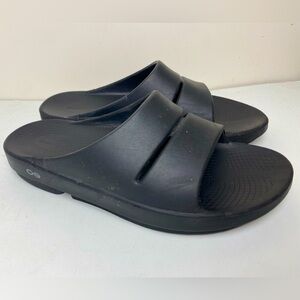 Men's Black Slide Sandals